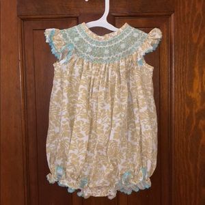 Smocked Baby Bubble